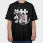 Cat Sword, Tricou Oversize Barbati (Unisex)