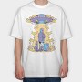 Take Me With You Ufo, Tricou Oversize Barbati (Unisex)