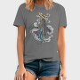 Cowboy Skeleton, Tricou Barbati (Unisex)