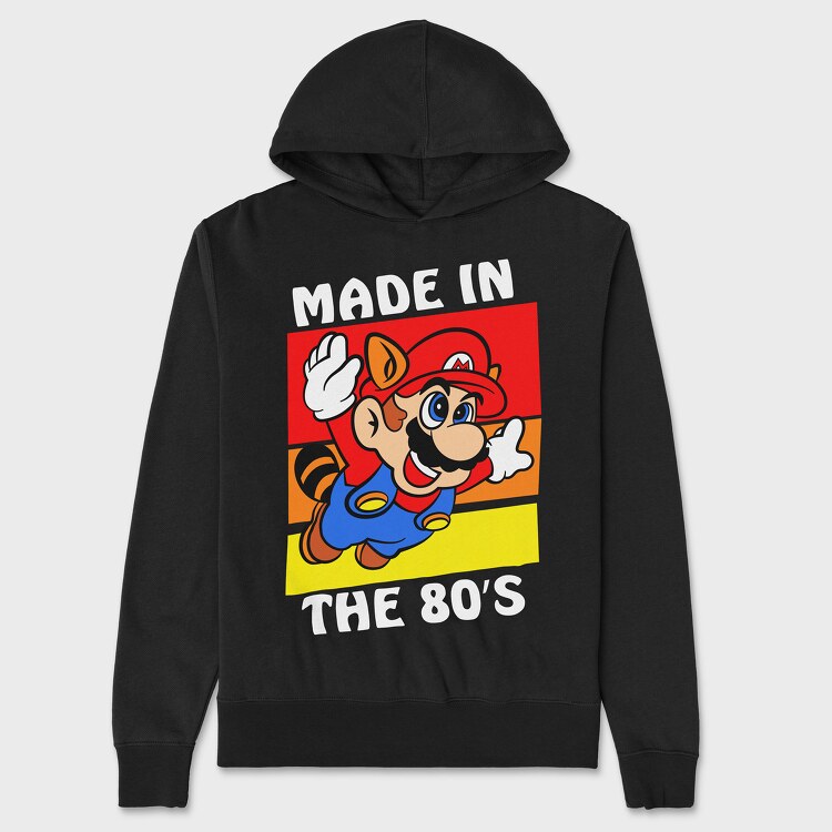 Super Mario 5, Hanorac Oversize Barbati (Unisex)