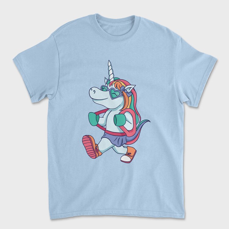 School Unicorn, Tricou Barbati (Unisex)