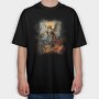 Archangel Killing Devil, Tricou Oversize Barbati (Unisex)