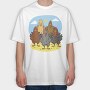 Chicken Slots, Tricou Oversize Barbati (Unisex)
