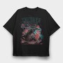 Thunder and Fury Dragon, Tricou Oversize Barbati (Unisex)