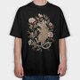 Mouse Rosehip, Tricou Oversize Barbati (Unisex)