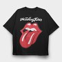 Rolling Stones, Tricou Oversize Barbati (Unisex)