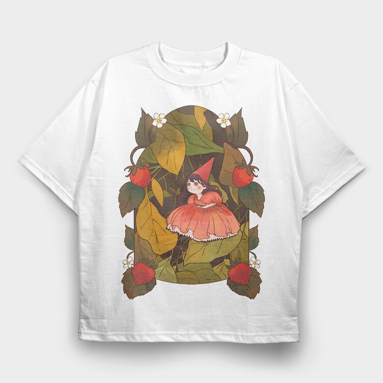 Fairytale 1, Tricou Oversize Barbati (Unisex)