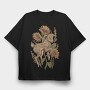 Baby Goat Sunflowers, Tricou Oversize Barbati (Unisex)
