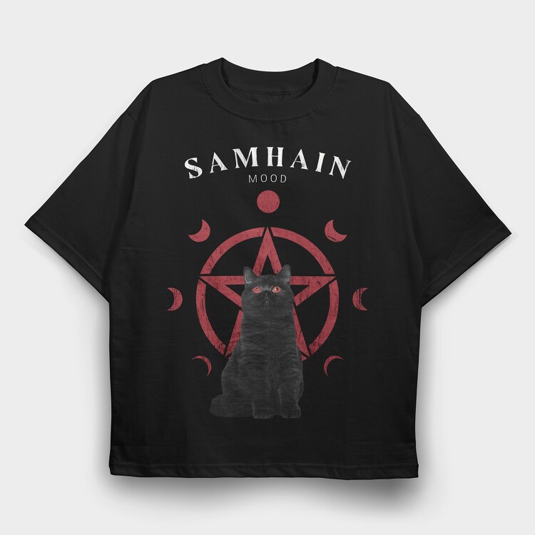 Samhain Mood, Tricou Oversize Barbati (Unisex)