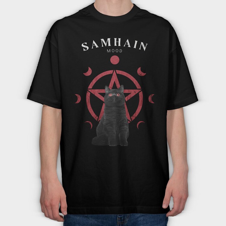 Samhain Mood, Tricou Oversize Barbati (Unisex)