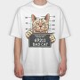 Bad Cat, Tricou Oversize Barbati (Unisex)