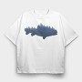 Fish Forest, Tricou Oversize Barbati (Unisex)