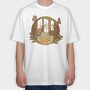 In the Woods, Tricou Oversize Barbati (Unisex)