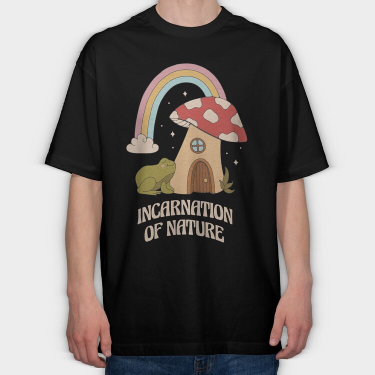 Incarnation of Nature, Tricou Oversize Barbati (Unisex)