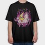 Banana Riding a Unicorn, Tricou Oversize Barbati (Unisex)
