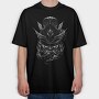 Samurai Mask Cobra, Tricou Oversize Barbati (Unisex)