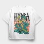 Mythology Hydra, Tricou Oversize Barbati (Unisex)