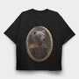 Bear Commander, Tricou Oversize Barbati (Unisex)