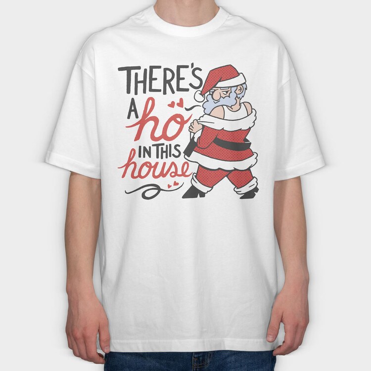 Santaho, Tricou Oversize Barbati (Unisex)