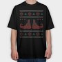 Uglysweater Elves, Tricou Oversize Barbati (Unisex)