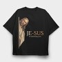 Jesus Watching You, Tricou Oversize Barbati (Unisex)