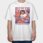 Comfy Chill Girl 3, Tricou Oversize Barbati (Unisex)