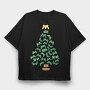 Joystick Tree, Tricou Oversize Barbati (Unisex)