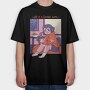 Comfy Chill Girl 6, Tricou Oversize Barbati (Unisex)