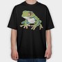 Frog, Tricou Oversize Barbati (Unisex)