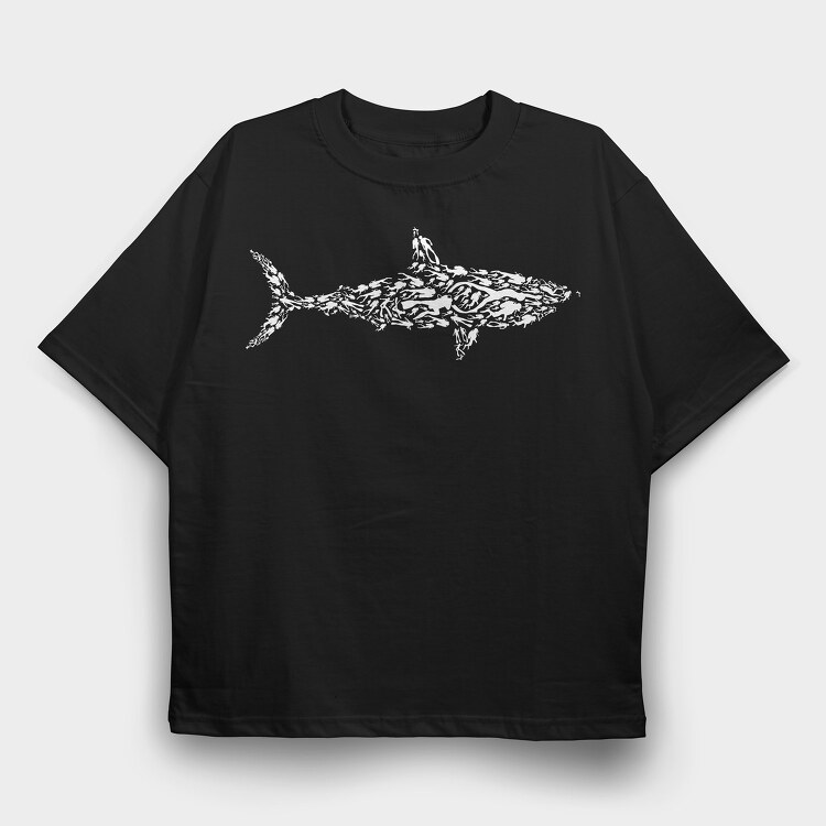 Shark Subadivers, Tricou Oversize Barbati (Unisex)
