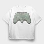 Controller Christmas, Tricou Oversize Barbati (Unisex)
