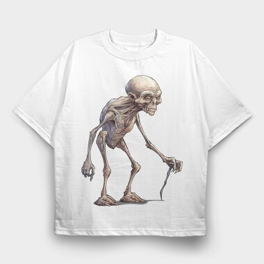 Old Alien, Tricou Oversize Barbati (Unisex)