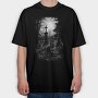Old Graveyar Monochrome, Tricou Oversize Barbati (Unisex)