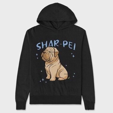 Anatomy of a Sharpei, Hanorac Oversize Barbati (Unisex)