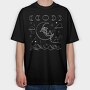 Cottage Skeleton, Tricou Oversize Barbati (Unisex)