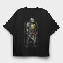 Knight 1, Tricou Oversize Barbati (Unisex)
