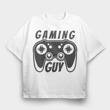 Gaming Guy, Tricou Oversize Barbati (Unisex)