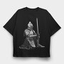 Knight, Tricou Oversize Barbati (Unisex)