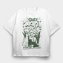 Crazy Plant Lady, Tricou Oversize Barbati (Unisex)