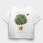 Lemon Tree, Tricou Oversize Barbati (Unisex)