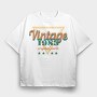 Vintage Triangle, Tricou Oversize Barbati (Unisex)