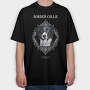 Border Collie, Tricou Oversize Barbati (Unisex)