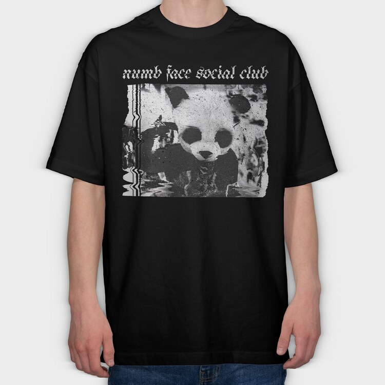 Photocopy Numb, Tricou Oversize Barbati (Unisex)