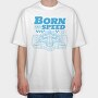 Born to Speed, Tricou Oversize Barbati (Unisex)