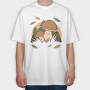 Cute Mushrooms, Tricou Oversize Barbati (Unisex)