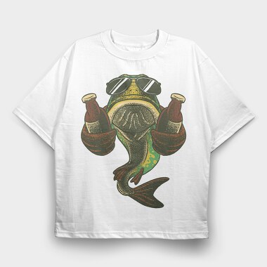 Pike Beer Sunglasses, Tricou Oversize Barbati (Unisex)