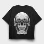 Skull Sunglasses, Tricou Oversize Barbati (Unisex)