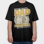 Dad and Grandpa, Tricou Oversize Barbati (Unisex)