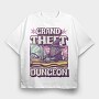 Grand Theft Dungeon, Tricou Oversize Barbati (Unisex)
