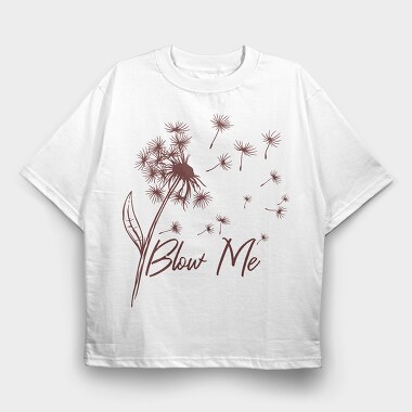 Dandelion, Tricou Oversize Barbati (Unisex)
